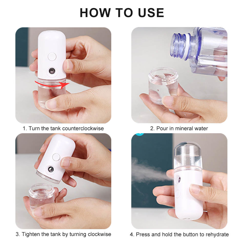 Face Massager 4 In 1 Face Lift Devices Face Massager Led Skin Rejuvenation Machine Ultrasonic Skin Scrubber Blackhead Remover Face Steamer 230211