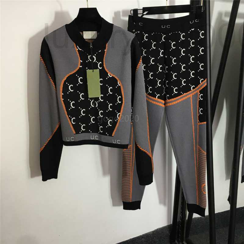 Women's Two Piece Pants Women Cotton Designer Sets With All-over Letter Girls Milan Runway Jersey Jogging Knits Outwear Jacket Crop Tops Pullover 2PI0, Multi
Women's Two Piece Pants Women Cotton Designer Sets With All-over Letter Girls Milan Runway Jersey Jogging Knits Outwear Jacket Crop Tops Pullover 2PI0, Multi