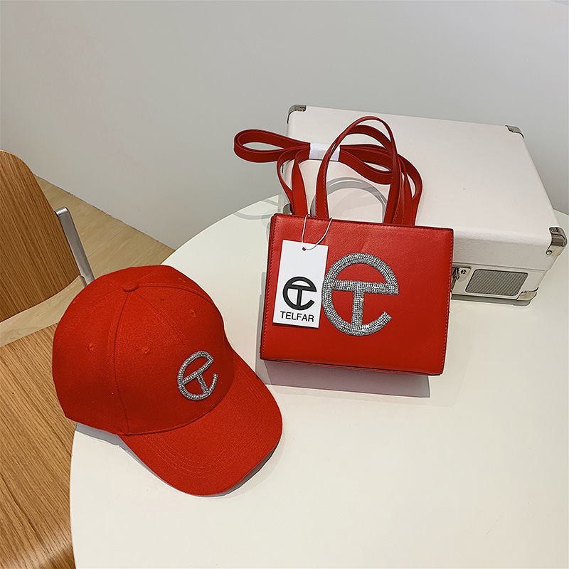 designer the tote bag CT 20cm red green pink diamonds womens Fashion handbag totes bages house bags candy color trend shoulder mesengers handbags bags with hat