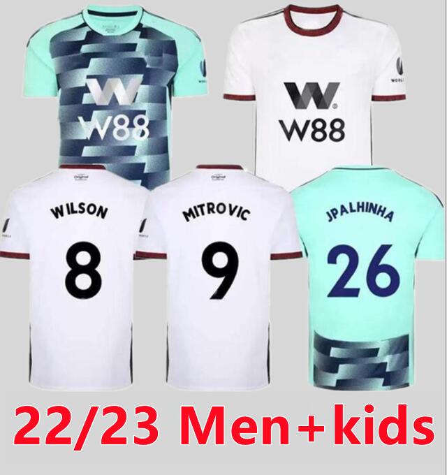 22-23 PALHINHA MITROVIC 9 SOCCER JERSEYS home away SOLOMON WILSON ADARABIOYO REED MBABU ROBINSON ANDREAS REID CAIRNEY white kids 2022 Willian jersey football shirts, Adult
22-23 PALHINHA MITROVIC 9 SOCCER JERSEYS home away SOLOMON WILSON ADARABIOYO REED MBABU ROBINSON ANDREAS REID CAIRNEY white kids 2022 Willian jersey football shirts, Adult