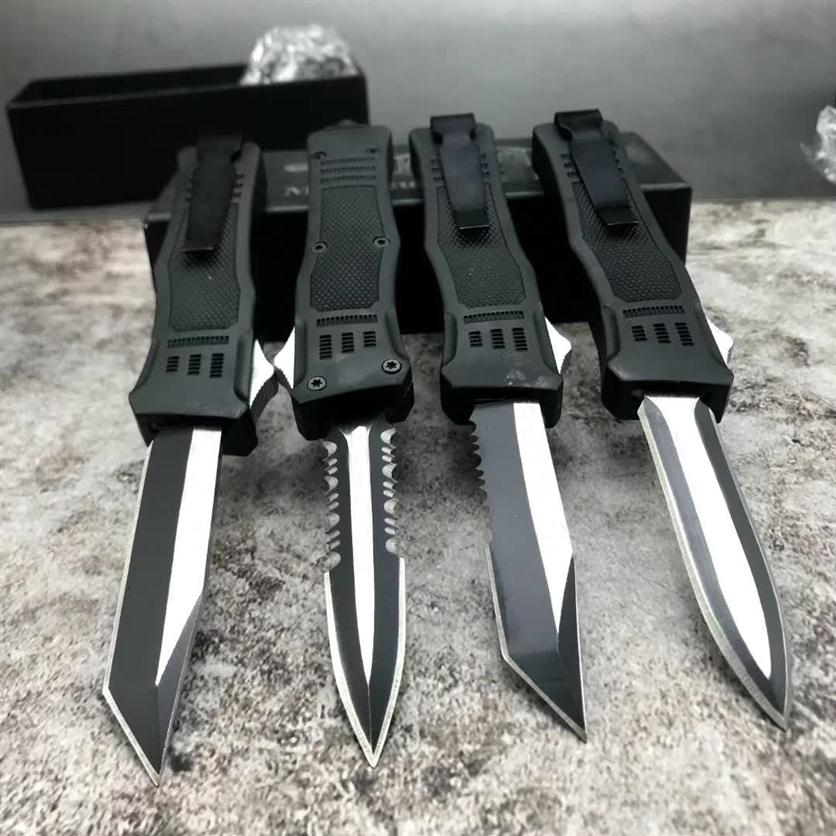 Black Troodon 616 AUTO Straight Out Knife Small Size 440 Blade Zinc Aluminum Alloy Handles Tactical Gear Fast Action Self Defense Comba2376
Black Troodon 616 AUTO Straight Out Knife Small Size 440 Blade Zinc Aluminum Alloy Handles Tactical Gear Fast Action Self Defense Comba2376