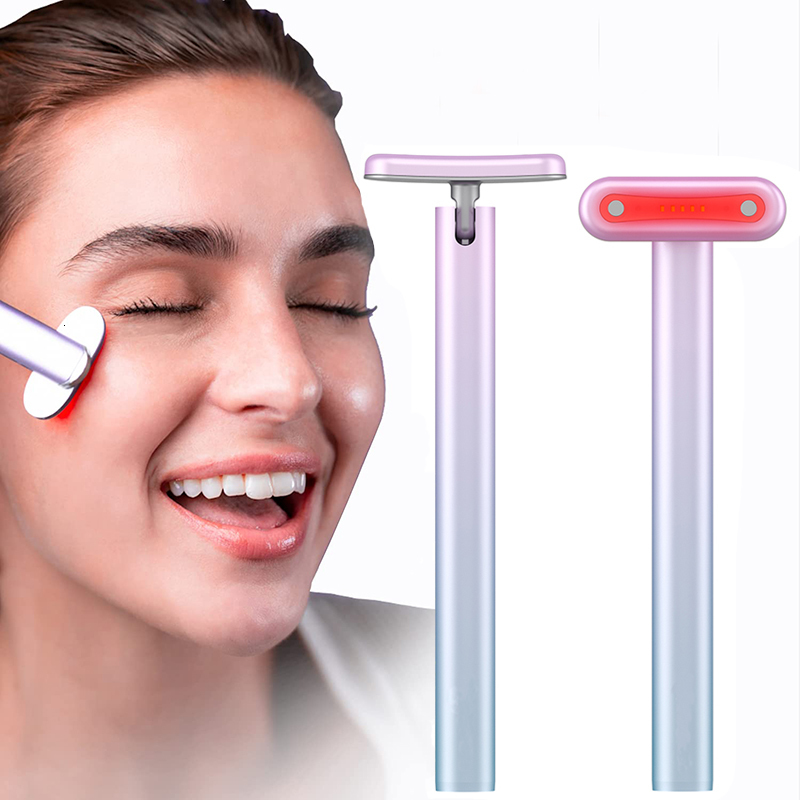 Face Massager 4 in 1 Wand LED Red Light Therapy Massage Tool EMS Face Massager Machine Skin Care Beauty Device For Face Neck 230211
Face Massager 4 in 1 Wand LED Red Light Therapy Massage Tool EMS Face Massager Machine Skin Care Beauty Device For Face Neck 230211