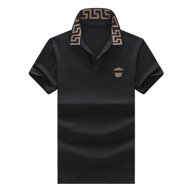 High end brand embroidered short sleeved cotton polo shirt men s T shirt Korean fashion clothing summer luxury top Asian Size M-3XL, No.4
High end brand embroidered short sleeved cotton polo shirt men s T shirt Korean fashion clothing summer luxury top Asian Size M-3XL, No.4