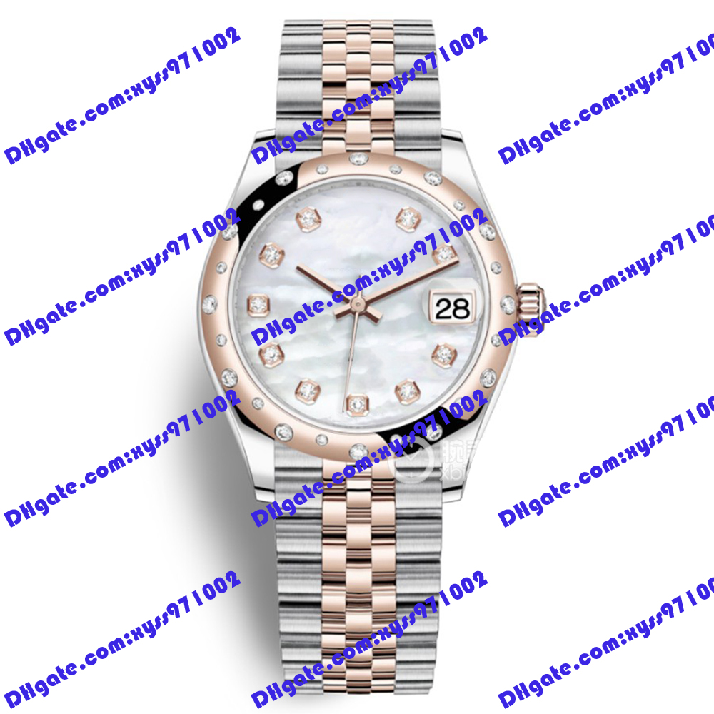 Hot selling fashion women's watch 278341 178384 278248 watch calendar display 31mm white fritillaria dial rose gold strap diamond watch Asia 2813 automatic watches
Hot selling fashion women's watch 278341 178384 278248 watch calendar display 31mm white fritillaria dial rose gold strap diamond watch Asia 2813 automatic watches