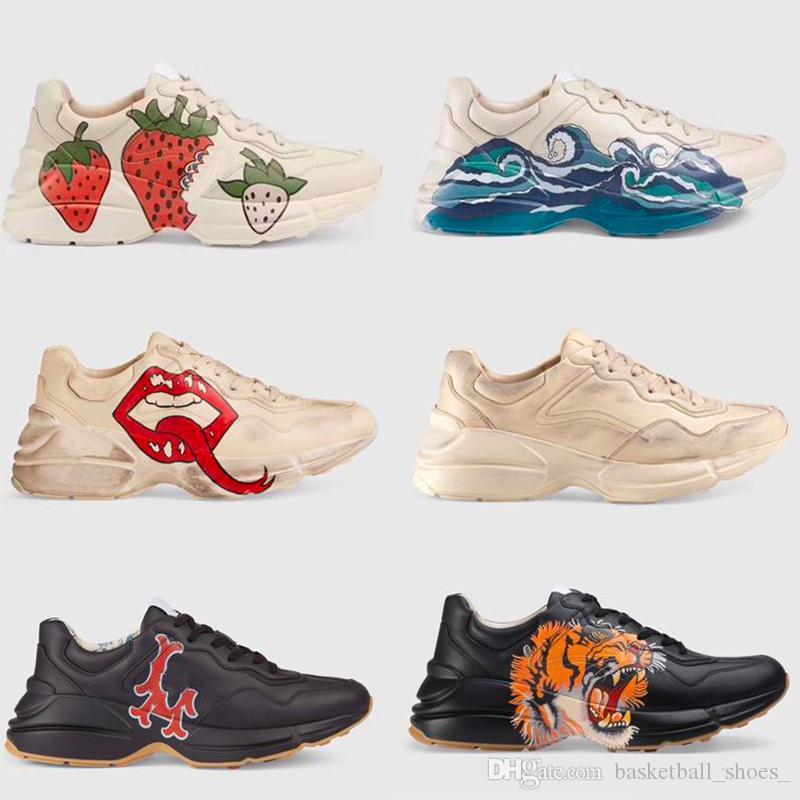 With Box Designer Sneakers GGity Shoes Top Mens Rhyton Casual Platform Shoes Dad Sneaker Desginer Women Shoe Sports Strawberry Wave Mouth pl, 26
With Box Designer Sneakers GGity Shoes Top Mens Rhyton Casual Platform Shoes Dad Sneaker Desginer Women Shoe Sports Strawberry Wave Mouth pl, 26