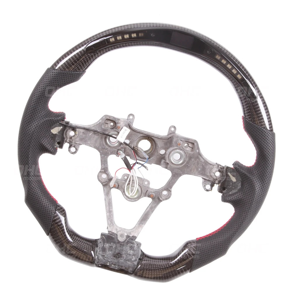 LED Flash Display Racing Car Steering Wheels Kit for KIA K5 Carbon Fiber Steering Wheel