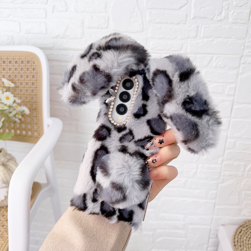 Leopard Fur Bling Diamond Cases For Samsung Z Fold 4 3 ZFlip4 Flip 3 Fold4 Flip4 Fashion Genuine 3D Rabbit Ear Hair Cute Bow Bowknot Soft TPU Animal Fluffy Phone Skin
Leopard Fur Bling Diamond Cases For Samsung Z Fold 4 3 ZFlip4 Flip 3 Fold4 Flip4 Fashion Genuine 3D Rabbit Ear Hair Cute Bow Bowknot Soft TPU Animal Fluffy Phone Skin