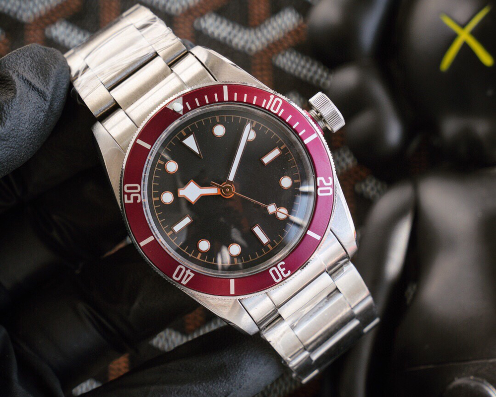 New Luxury Men's Watch Fully Automatic Mechanical Movement Stainless Steel Business Watch