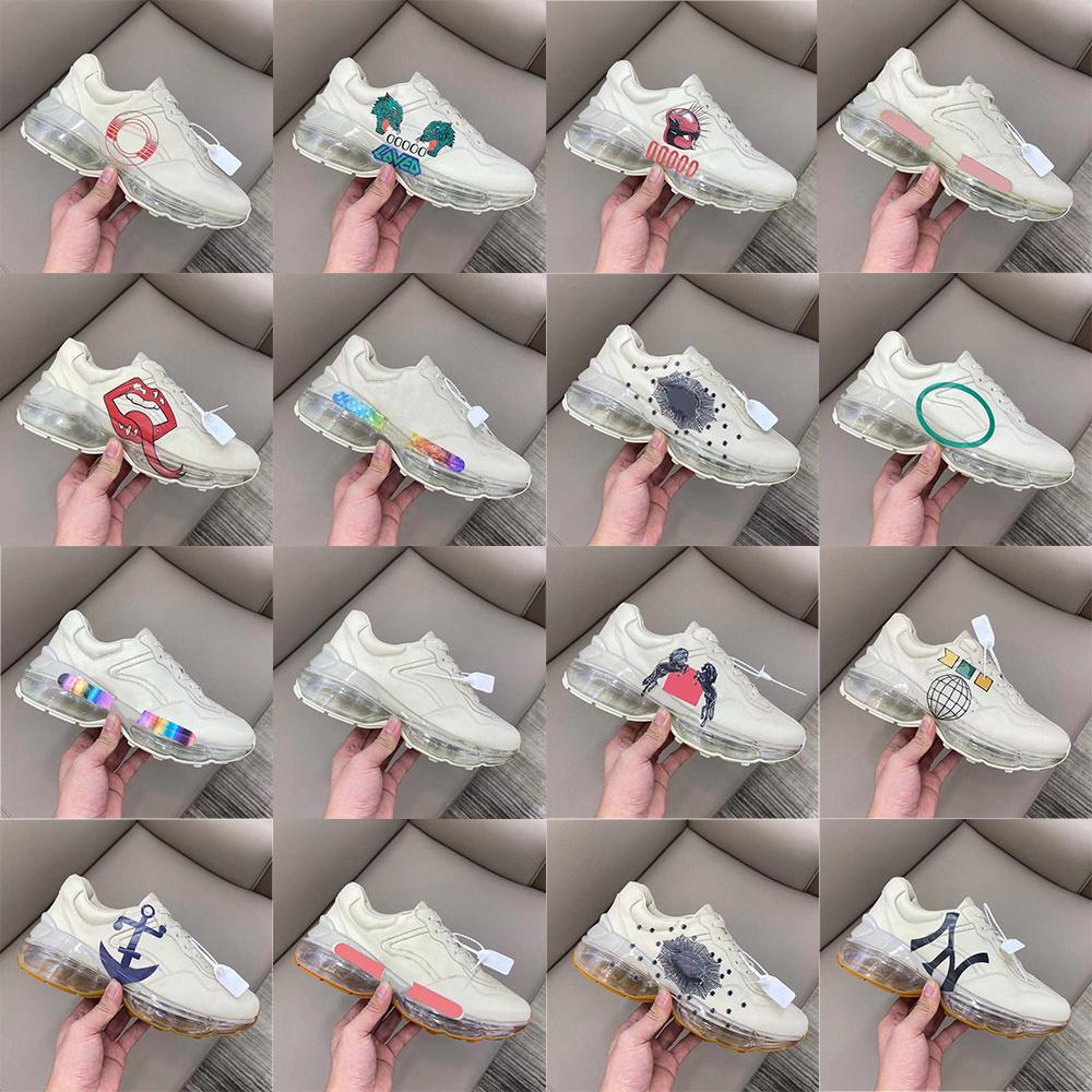With Box Designer Sneakers GGity Shoes New Low Casual shoes Rhyton top Sneaker designer Plaid pattern Platform Classic Real Leather Sport Zr, 01
With Box Designer Sneakers GGity Shoes New Low Casual shoes Rhyton top Sneaker designer Plaid pattern Platform Classic Real Leather Sport Zr, 01