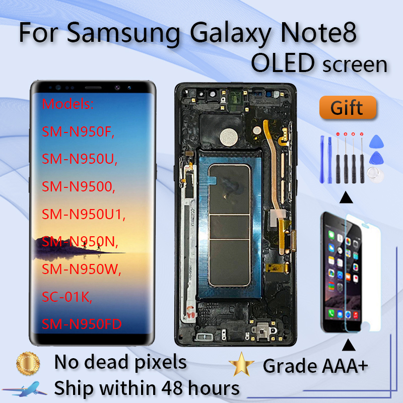 For Samsung Galaxy Note8 Note 8 N950U1 Mobile Phone Snapdragon 835 NFC Octa Core 6.3' 6GB RAM 64GB ROM
For Samsung Galaxy Note8 Note 8 N950U1 Mobile Phone Snapdragon 835 NFC Octa Core 6.3' 6GB RAM 64GB ROM