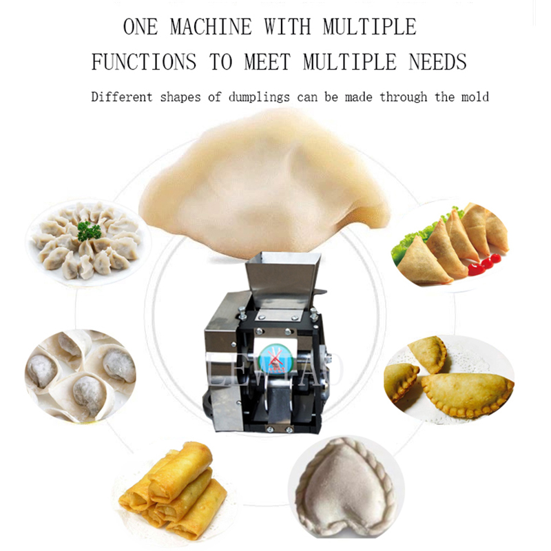 Commercial Automatic Dumpling Making Machine Stainless Steel Samosa Making Machine Spring Roll Empanada Samosa Gyoza Maker