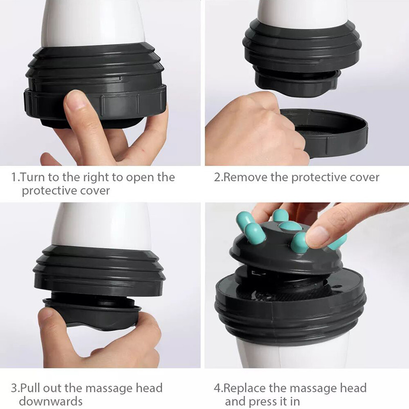 Full Body Massager Body Electric Massager Anti Cellulite Portable Fat Slimming Health Care Massage Instrument Vibration Cervical Spine Neck Waist 2302