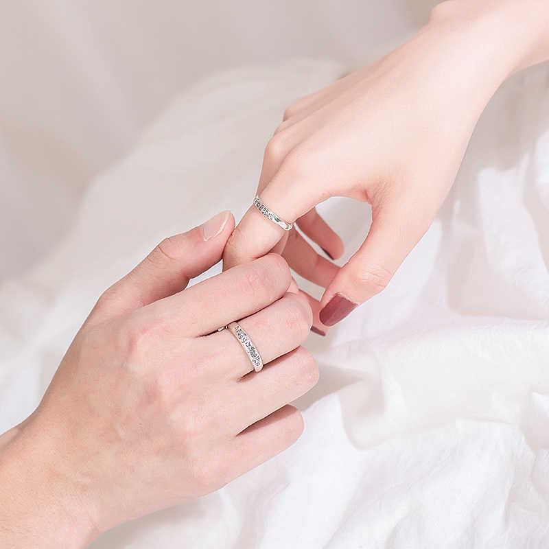 Band Rings Thailand Style Buddha Jewelry Tail Couple Finger Ring For Women Men Lovers Six Words Om Mani Padme Hum Adjustable Ring G230213
