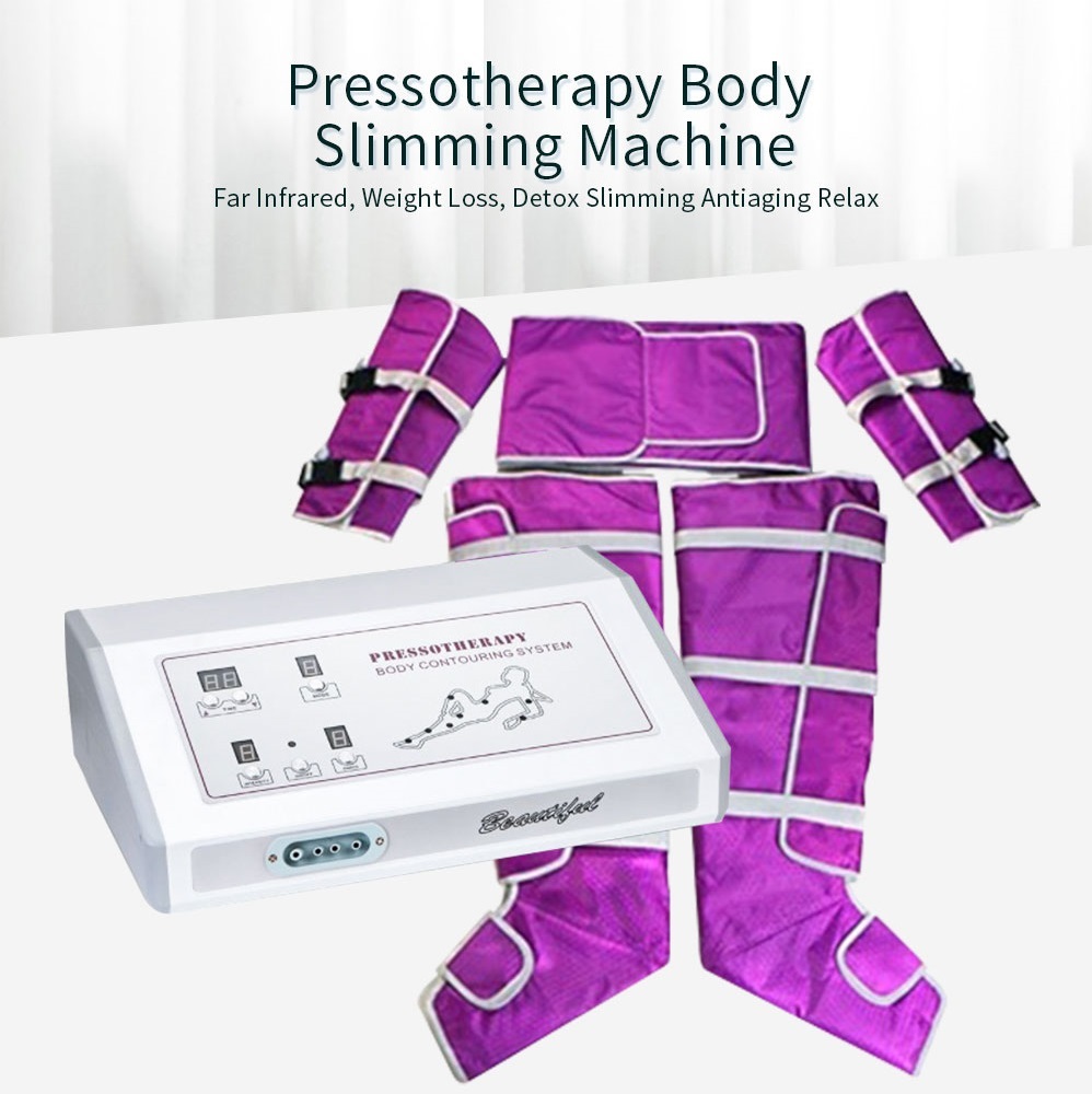 Lymphatic Detoxification Slimming Suit With Air Pressure Endocrine Regulation Eliminate Constipation Massage Body Anti-aging Beauty Machine