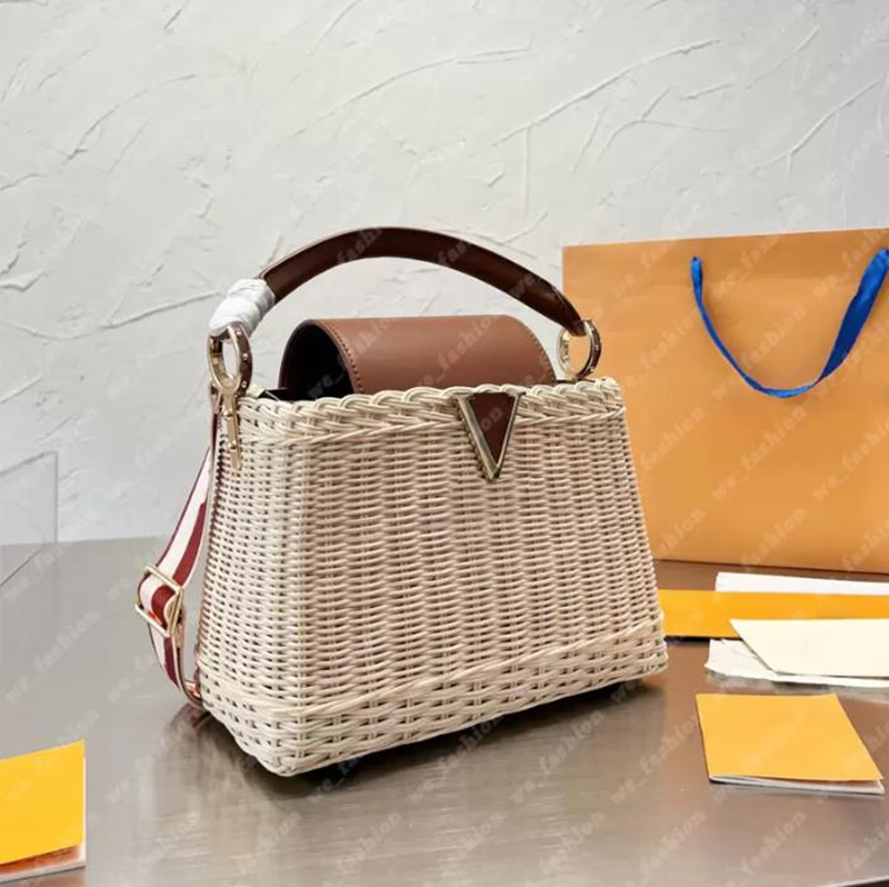 Drawstring Women Handbag Panier Straw Bag Knitting Beach Designer Shoulder Bags Wicker Capucines Designers Handbags Crossbody Womens Basketh, V2
Drawstring Women Handbag Panier Straw Bag Knitting Beach Designer Shoulder Bags Wicker Capucines Designers Handbags Crossbody Womens Basketh, V2