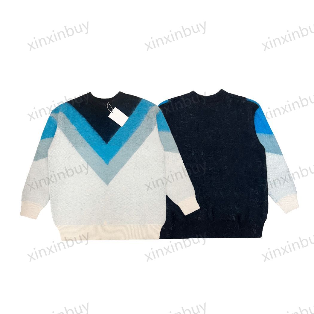 xinxinbuy Men designer hoodie Sweater Triangle label jacquard O-Neck cotton casual fashion women black white blue M-2XL, Multi
xinxinbuy Men designer hoodie Sweater Triangle label jacquard O-Neck cotton casual fashion women black white blue M-2XL, Multi