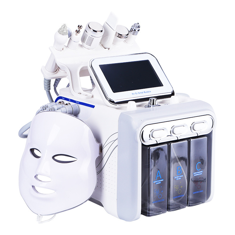 europe stock 7 in 1 h2o2 hydro microdermabrasion instrument hydra oxigen dermabrasion machine for