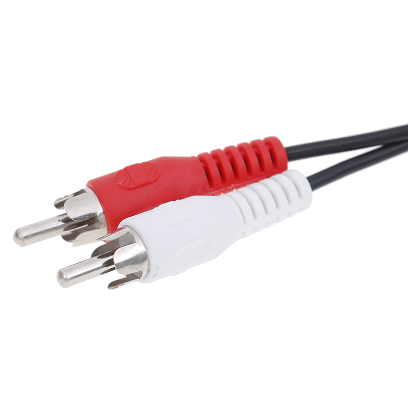 Audio Cable 2RCA to 3.5 Audio Car Cable RCA 3.5mm Jack Male to Male RCA AUX Cable for Amplifier Phone Headphone Speaker