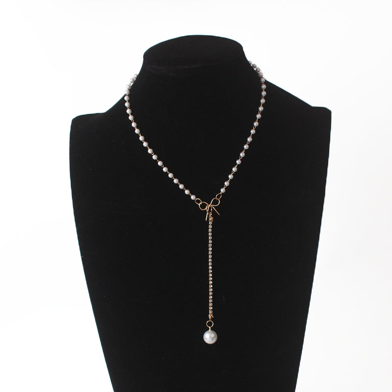 Imitation Choker Fairy Women Necklaces Fashion Pearl Pendants Collar Trend Jewelry Party Neck Decoration