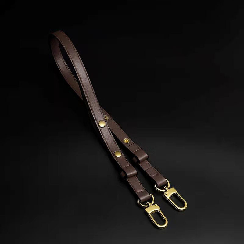 Bag Parts Accessories Adjustable Genuine Leather Strap Replacement Crossbody Shoulder Drawstring Shrink Belt Buckle for Neonoe Bucket 230213