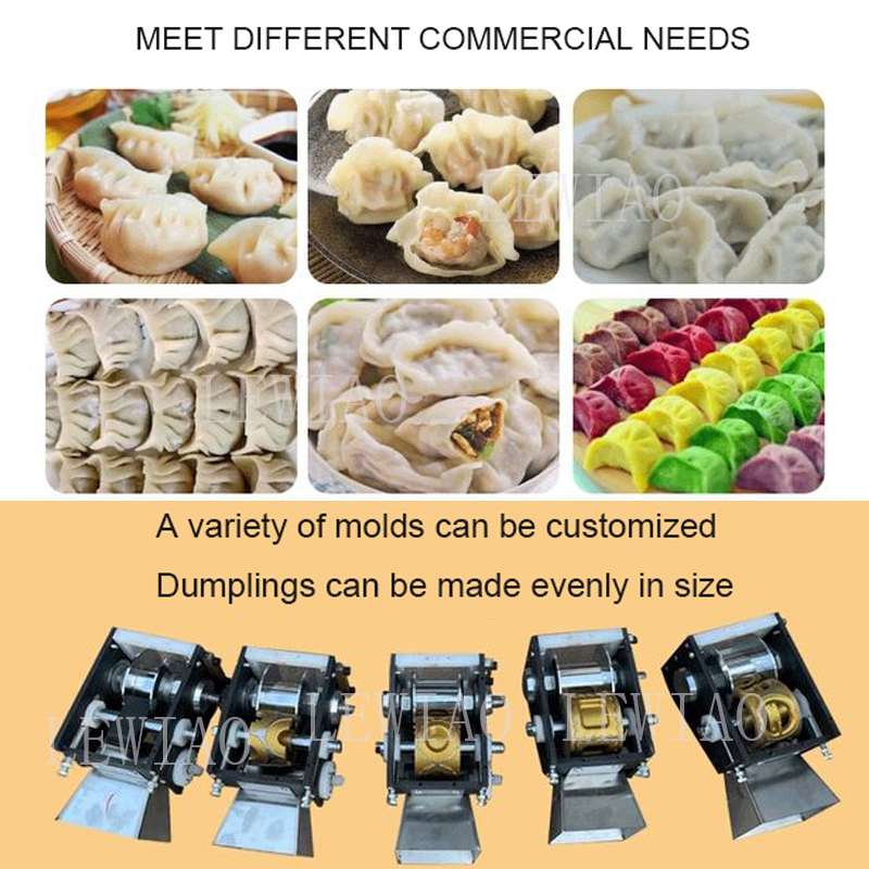 Commercial Automatic Dumpling Making Machine Stainless Steel Samosa Making Machine Spring Roll Empanada Samosa Gyoza Maker