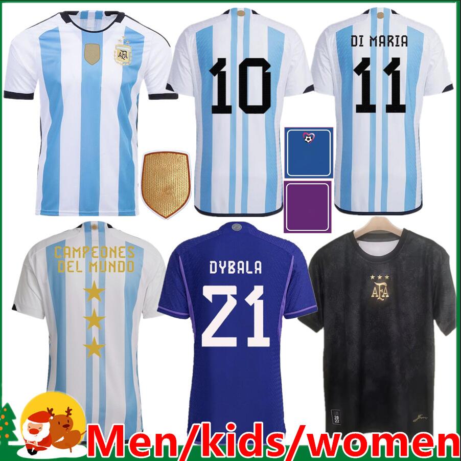 Men' T-Shirts 2022 2023 3 stars Argentina soccer Jerseys 22 23 DYBALA DI MARIA MARTINEZ DE PAUL MARADONA FERNANDEZ kids kit Men women football shirt Fans T230310, Women 2022 home
Men' T-Shirts 2022 2023 3 stars Argentina soccer Jerseys 22 23 DYBALA DI MARIA MARTINEZ DE PAUL MARADONA FERNANDEZ kids kit Men women football shirt Fans T230310, Women 2022 home