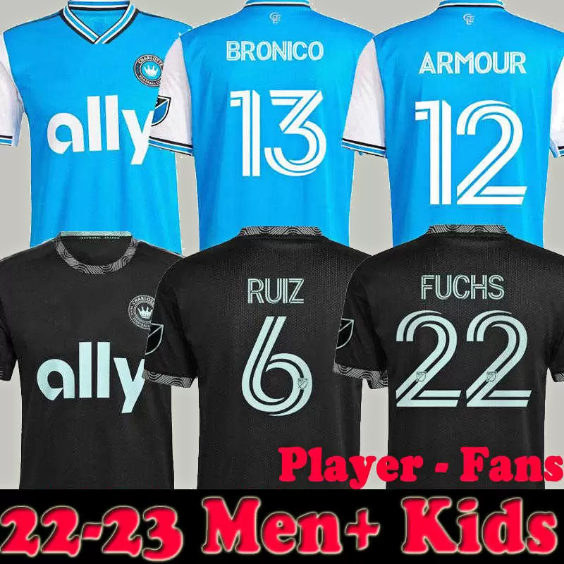 2022 Charlotte FC Soccer Jersey Home away black MLS 22 23 Adults Men Kids Football Shirt Uniform ADAM ARMOUR BRANDT BRONICO CORUJO FUCHS, 2022 player version away
2022 Charlotte FC Soccer Jersey Home away black MLS 22 23 Adults Men Kids Football Shirt Uniform ADAM ARMOUR BRANDT BRONICO CORUJO FUCHS, 2022 player version away