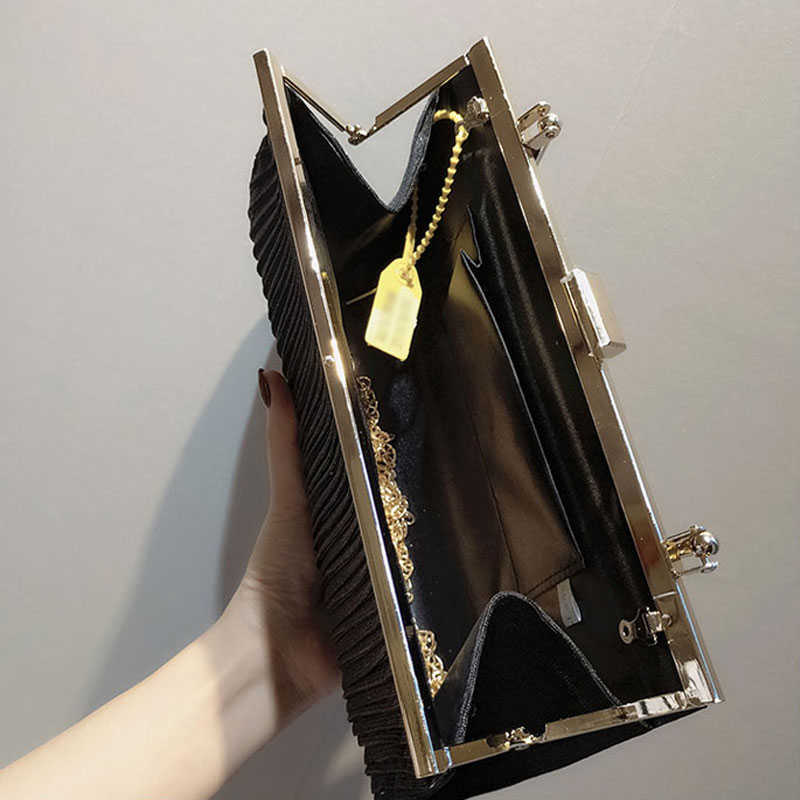 Clutch Bags Yoreai Fashion Women Evening Bag Brand Party Banquet Glitter Pack for Ladies Wedding Clutches Handbag Dinner Chain Shoulder 230213
