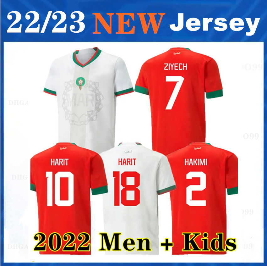 2022 23 Moroccan Soccer Jerseys HAKIMI Maillot marocain ZIYECH EN-NESYRI football shirts men Kids kit HARIT SAISS IDRISSI BOUFAL jersey Maroc national team shirt
2022 23 Moroccan Soccer Jerseys HAKIMI Maillot marocain ZIYECH EN-NESYRI football shirts men Kids kit HARIT SAISS IDRISSI BOUFAL jersey Maroc national team shirt