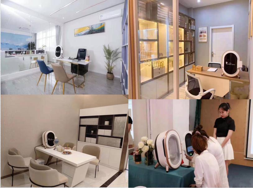 higg quality best result Generation Magic Mirror Intelligent Skin Analyzer Face Skin Analysis Machine Beauty Equipment Facial Equipment
