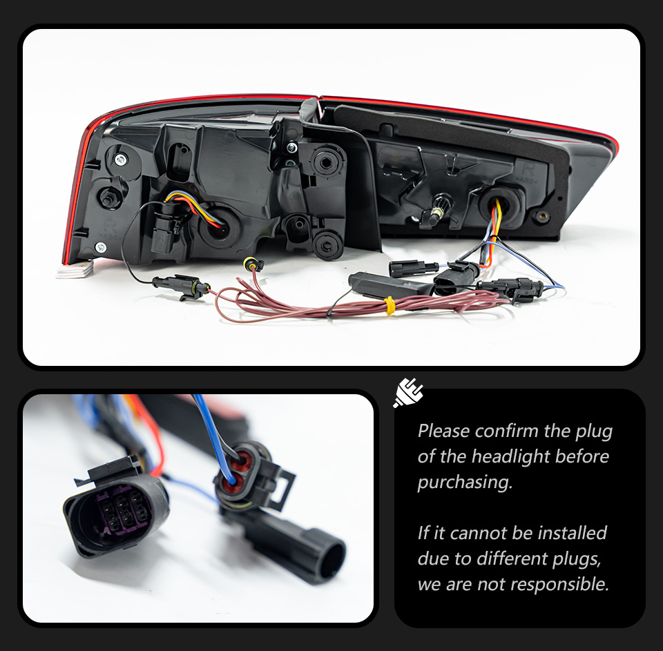 Taillights For A6 A6L C7 20 12-20 15 Tail Lights Rear Lamp LED DRL Running Signal Brake Reversing Parking Light Facelift