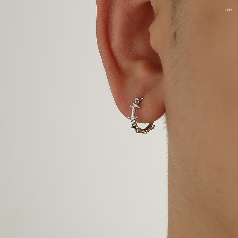 Hoop Earrings Thorns Small Huggie Earring For Men Sliver Plated Emo Korean Fashion Vintage Jewelry Teenage Boy
Hoop Earrings Thorns Small Huggie Earring For Men Sliver Plated Emo Korean Fashion Vintage Jewelry Teenage Boy