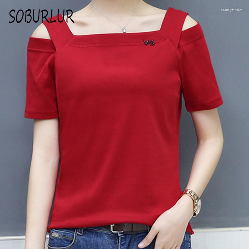 Women' T Shirts SOBURLUR Women' T-shirt Sexy Crop Top Woman Clothes Short Sleeve Shirt Solid Color Tees LGirls Lady Plussize Loose, Red
Women' T Shirts SOBURLUR Women' T-shirt Sexy Crop Top Woman Clothes Short Sleeve Shirt Solid Color Tees LGirls Lady Plussize Loose, Red