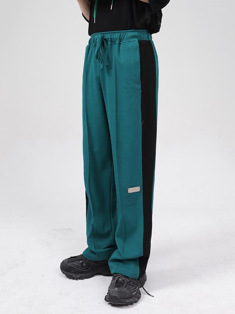 Men' Pants ZCSMLL Patchwork Men' Casual Metal Personalized Korean Style 2023 Fashionable Loose Trousers 2356, Green
Men' Pants ZCSMLL Patchwork Men' Casual Metal Personalized Korean Style 2023 Fashionable Loose Trousers 2356, Green