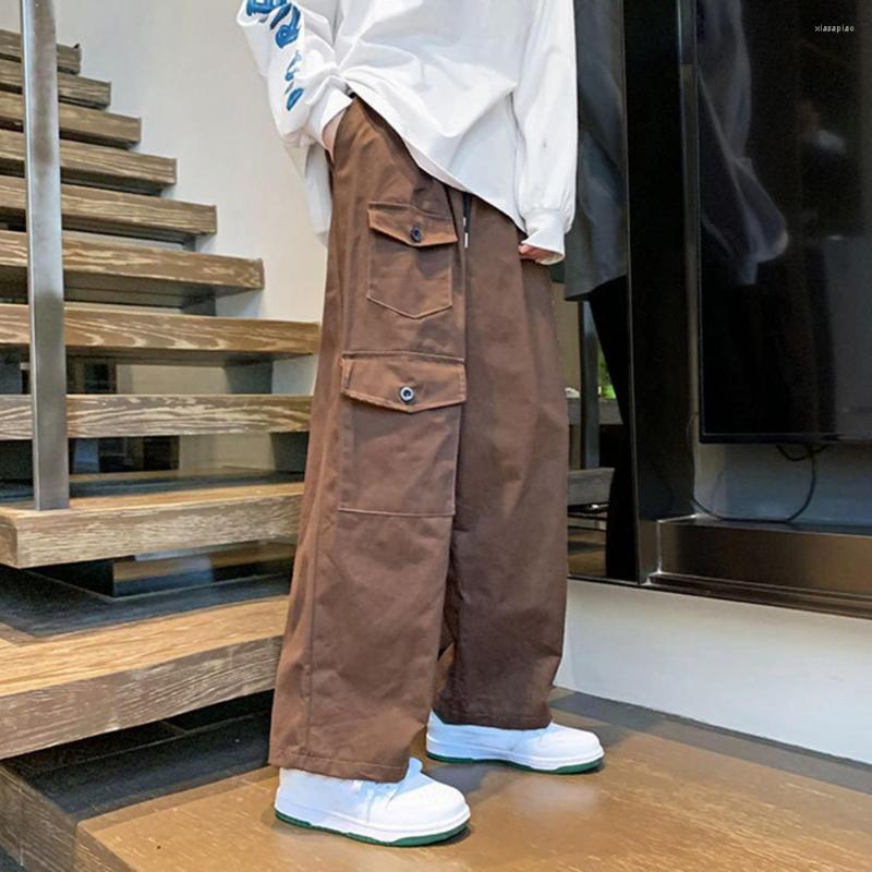 Men's Pants Loose Fit Fashion Male Straight Wide Leg Casual Long Trousers Quick Drying Cargo Elastic Waist Streetwear, Black
Men's Pants Loose Fit Fashion Male Straight Wide Leg Casual Long Trousers Quick Drying Cargo Elastic Waist Streetwear, Black