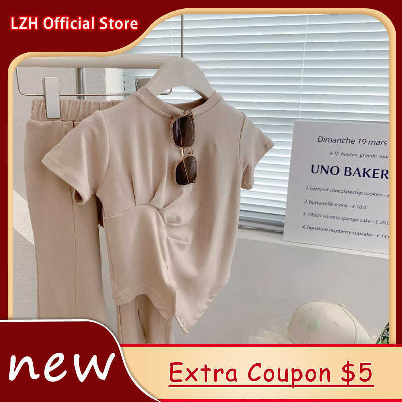 LZH Casual Children's Tracksuit Baby Clothing Sets For Kids Sportswear Pcs Short Sleeve Girls Suit Years, Beige
LZH Casual Children's Tracksuit Baby Clothing Sets For Kids Sportswear Pcs Short Sleeve Girls Suit Years, Beige