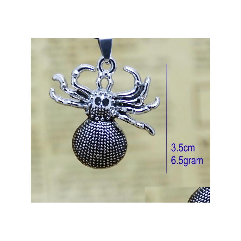 Pendant Necklaces Jewelry Men And Women Pop Spider Necklace Drop Delivery Pendants Dhysd
Pendant Necklaces Jewelry Men And Women Pop Spider Necklace Drop Delivery Pendants Dhysd