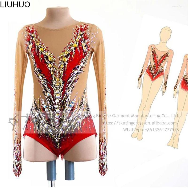 Stage Wear Kids Ice Skating Dress Girls Women Elegant Rhythmic Competition Performance Dance Adult For, Long sleeves
Stage Wear Kids Ice Skating Dress Girls Women Elegant Rhythmic Competition Performance Dance Adult For, Long sleeves