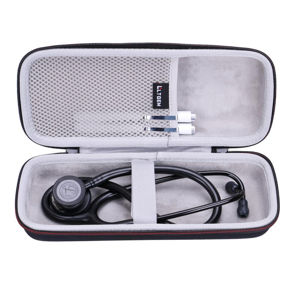 Bag Organizer LTGEM EVA Waterproof Shockproof Carrying Hard Case for 3M Littmann Classic III Monitoring Stethoscope 5803 230213, Black
Bag Organizer LTGEM EVA Waterproof Shockproof Carrying Hard Case for 3M Littmann Classic III Monitoring Stethoscope 5803 230213, Black