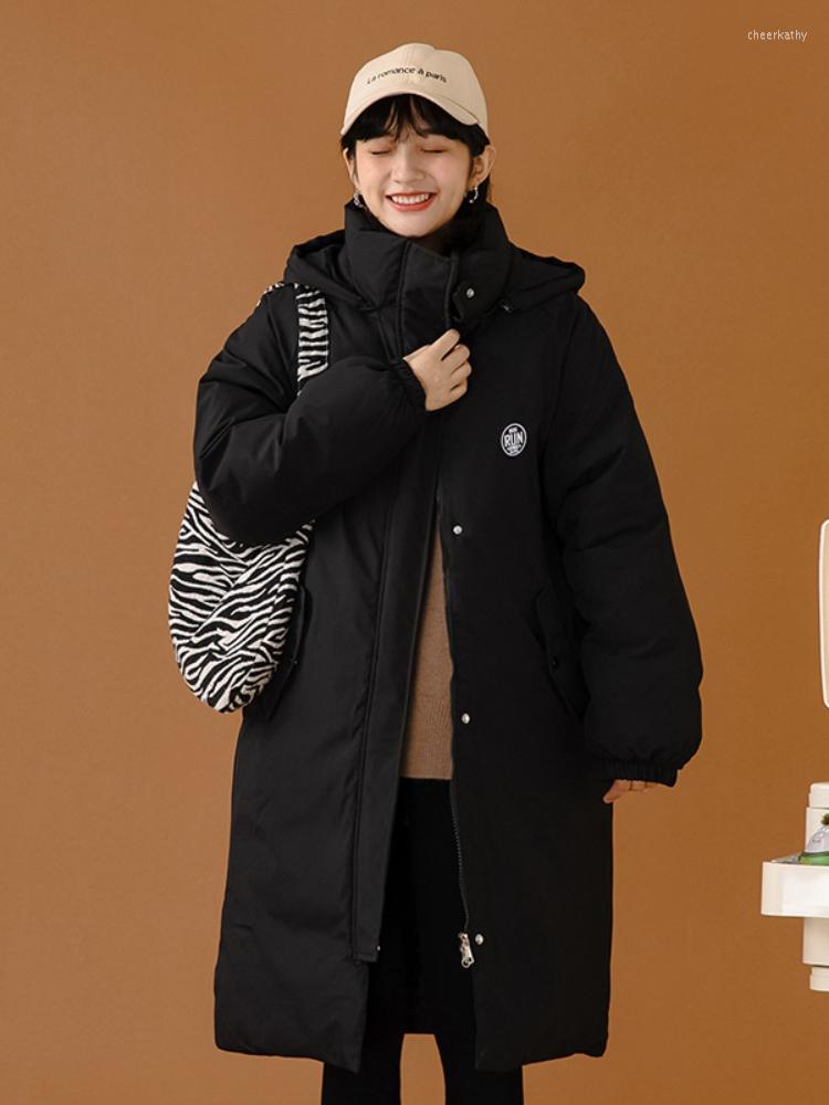 Women' Trench Coats 2023 Auutmn Winter Long Puffer Jacket Womenr Thickened Hooded Loose Bubble Female Casual Parkas Mujer Outwear, Black
Women' Trench Coats 2023 Auutmn Winter Long Puffer Jacket Womenr Thickened Hooded Loose Bubble Female Casual Parkas Mujer Outwear, Black