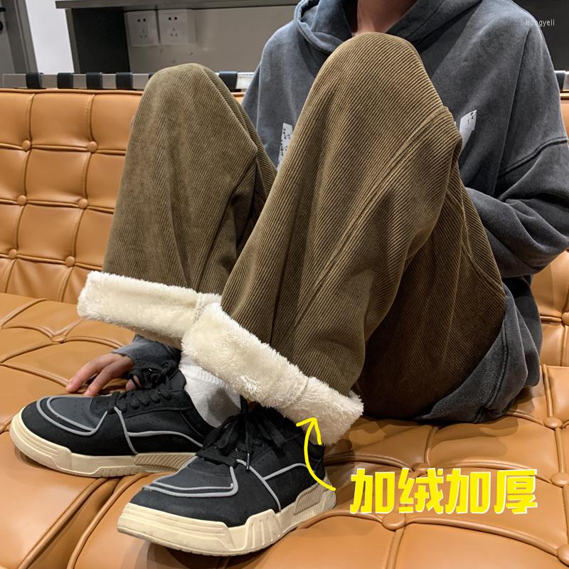 Men's Pants Winter Thick Men Warm Fashion Retro Thickened Lamb Hair Streetwear Korean Loose Straight Mens Trousers, Black
Men's Pants Winter Thick Men Warm Fashion Retro Thickened Lamb Hair Streetwear Korean Loose Straight Mens Trousers, Black