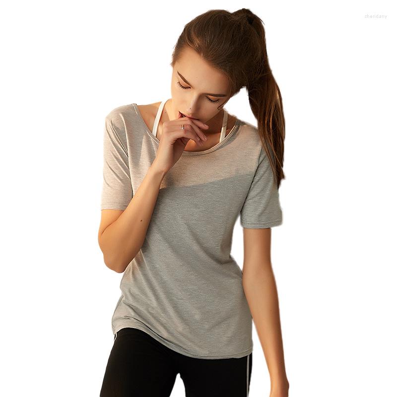 Active Shirts Yoga Clothing Modal Sportswear Female Summer Fitness Shirt Vest Quick Dry T-shirt, Black
Active Shirts Yoga Clothing Modal Sportswear Female Summer Fitness Shirt Vest Quick Dry T-shirt, Black