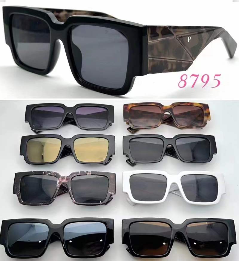 8795 Designer Sunglasses Classic Eyeglasses Goggle Outdoor Beach Sun Glasses For Man Woman Mix Color Optional Triangular signature
8795 Designer Sunglasses Classic Eyeglasses Goggle Outdoor Beach Sun Glasses For Man Woman Mix Color Optional Triangular signature