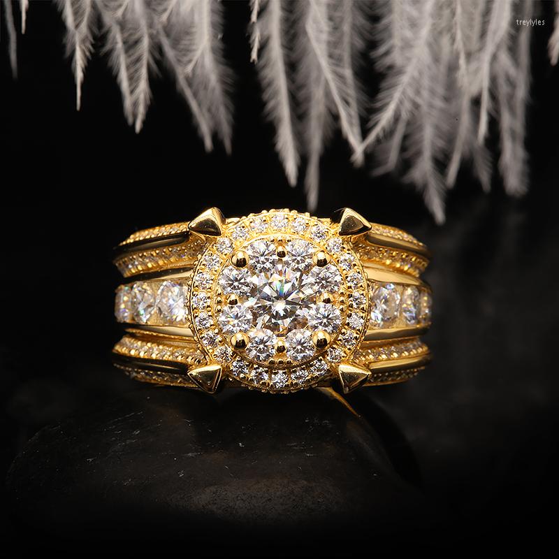 Cluster Rings Men Women Ring Luxury Moissanite Silver 925 For Hip Hop Jewelry Sterling Bling Gold Plated 18K
Cluster Rings Men Women Ring Luxury Moissanite Silver 925 For Hip Hop Jewelry Sterling Bling Gold Plated 18K