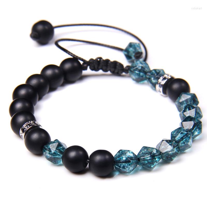 Strand Couples Distance Bracelet Natural Healing Quartz Crystal Handmade Matte Onyx Beaded Braided Jewelry Women Men
Strand Couples Distance Bracelet Natural Healing Quartz Crystal Handmade Matte Onyx Beaded Braided Jewelry Women Men