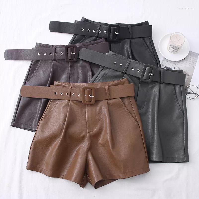 Women' Shorts PU Leather Women All-match Sashes Wide Leg Short Ladies Sexy Autumn Winter, Tbpunm010c1
Women' Shorts PU Leather Women All-match Sashes Wide Leg Short Ladies Sexy Autumn Winter, Tbpunm010c1