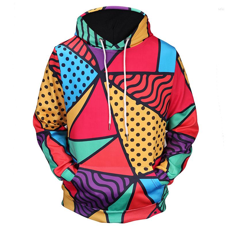 Men' Hoodies Men/Women Fashion 3D Hoody Print Triangle Colorful Blocks Thin Sweatshirts Hooded
Men' Hoodies Men/Women Fashion 3D Hoody Print Triangle Colorful Blocks Thin Sweatshirts Hooded