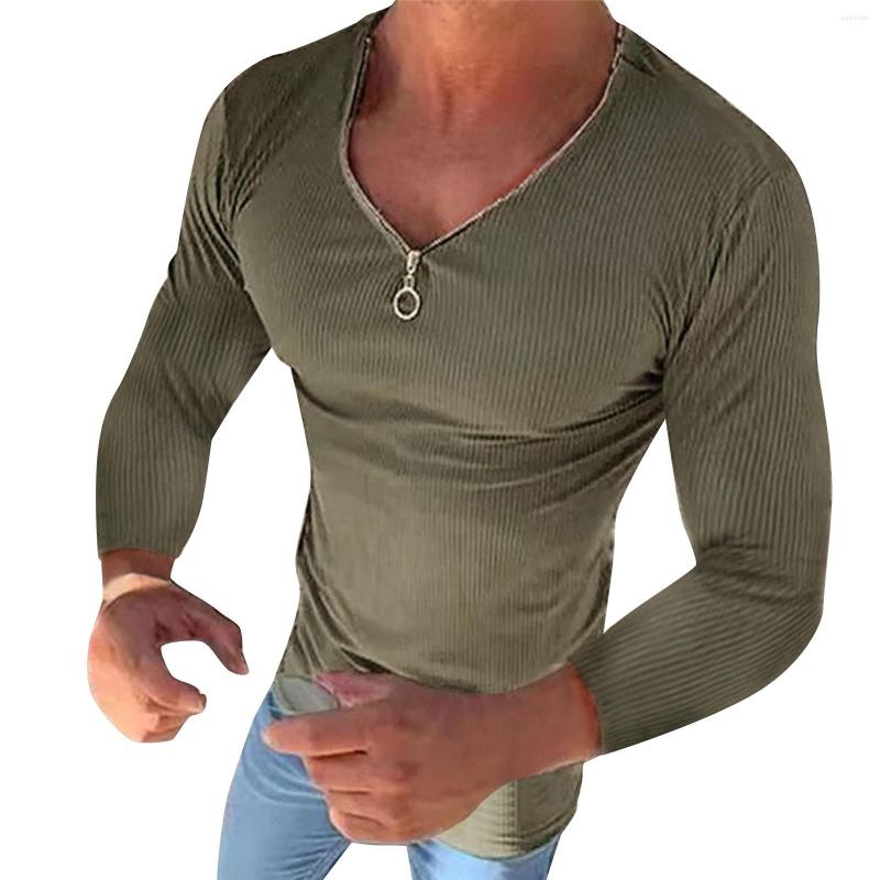 Men's T Shirts Male Spring And Summer V Neck Tops With Solid Color Long Sleeve Casual Elastic Slim Fit Men, Black
Men's T Shirts Male Spring And Summer V Neck Tops With Solid Color Long Sleeve Casual Elastic Slim Fit Men, Black