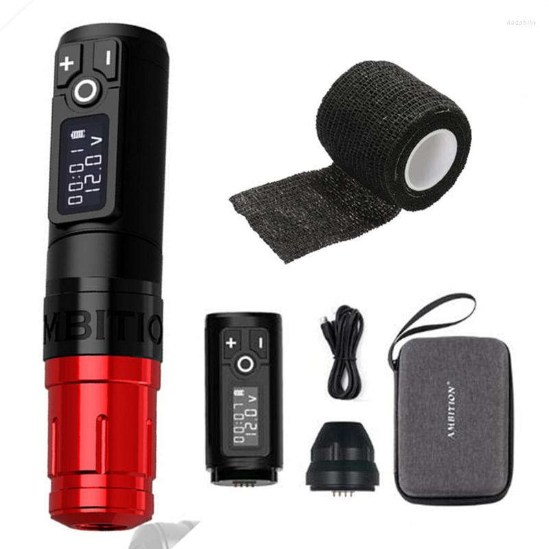 Tattoo Machine Ambition Wireless Pen Brush Coreless Motor Strong Quiet 1950mA/h Battery Capacity RCA Adapter For Artist
Tattoo Machine Ambition Wireless Pen Brush Coreless Motor Strong Quiet 1950mA/h Battery Capacity RCA Adapter For Artist