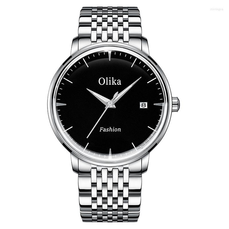 Wristwatches Watches For Men Mens Olika Top Simple Business Automatic Mechanical Clock Steel Waterproof Hollow Calendar
Wristwatches Watches For Men Mens Olika Top Simple Business Automatic Mechanical Clock Steel Waterproof Hollow Calendar